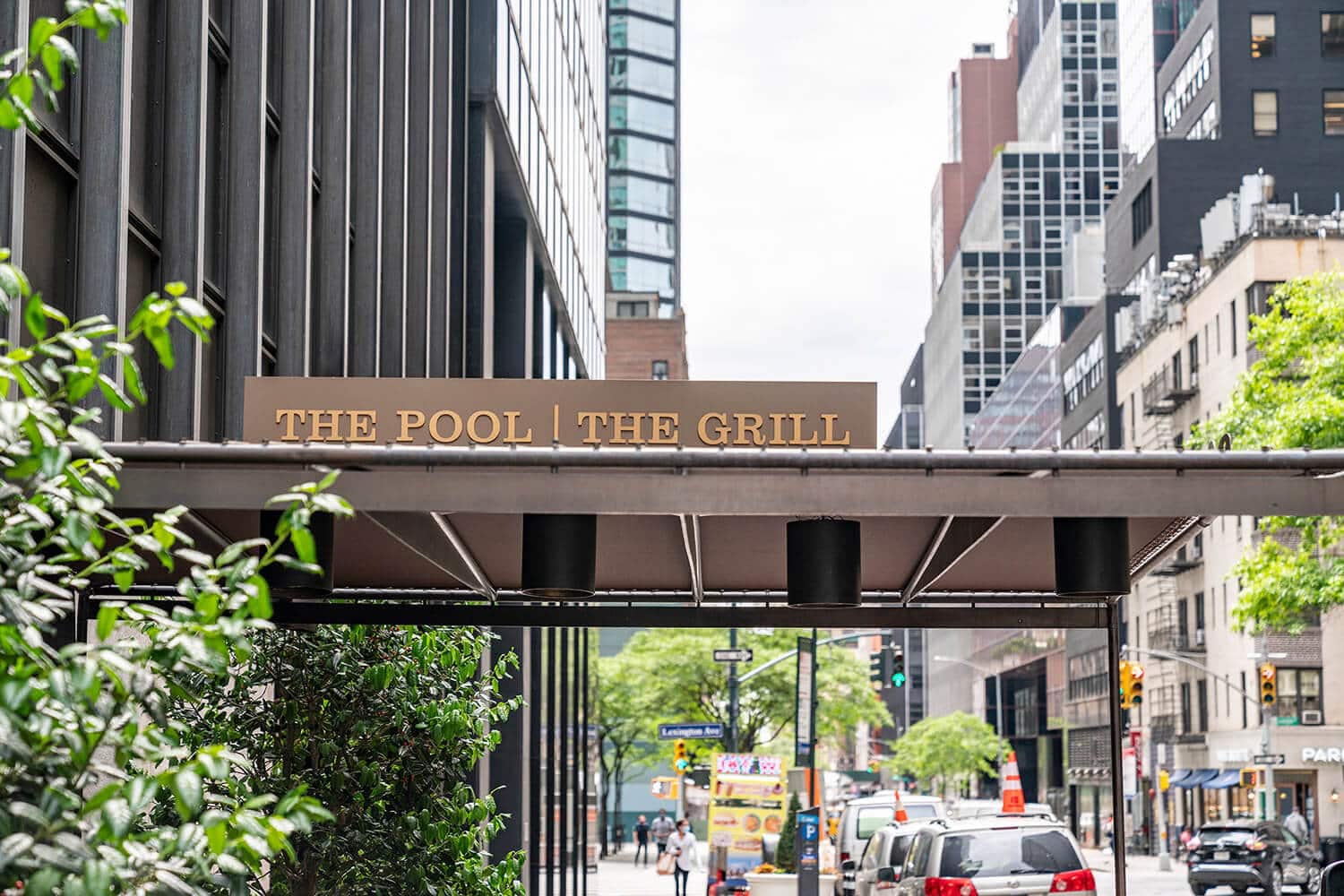 The Grill and The Pool restaurants located within walking distance to 695 Lexington